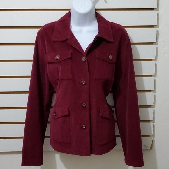 Christopher & Banks Jackets & Blazers - CHRISTOPHER and Banks corduroy stretch jacket